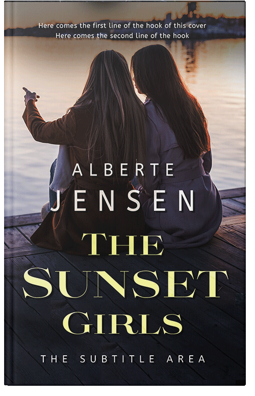 Front view of Premade Romance Book Cover - Akaroa