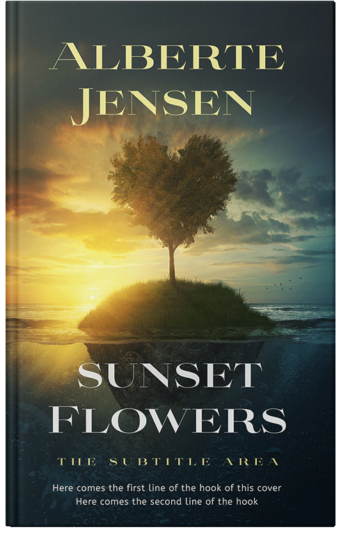 Front view of Premade Nature Book Cover - Tacha