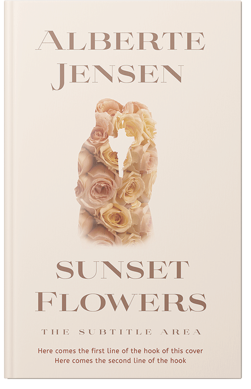 Front view of Premade Erotica Book Cover - Linen