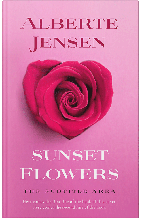 Front view of Premade Romance Book Cover - Mauvelous