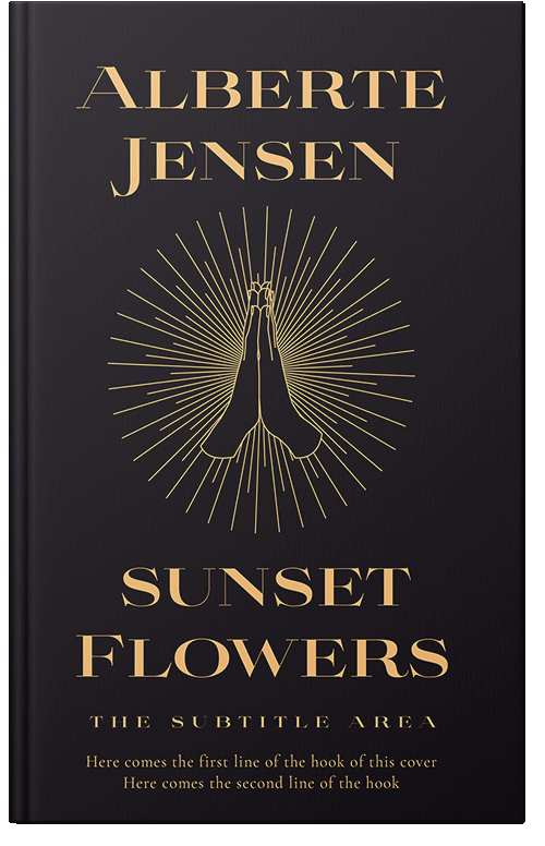 Front view of Premade Religion & Spirituality Book Cover - Cinder