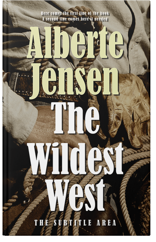 Front view of Premade Action & Adventure Book Cover - Eternity