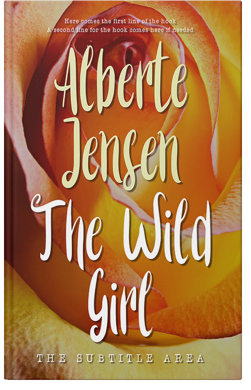 Front view of Premade Nature Book Cover - Reno Sand