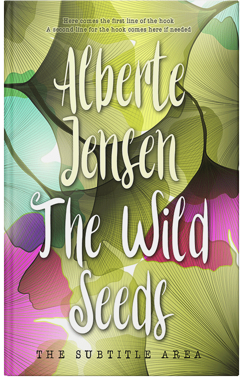 Front view of Premade Nature Book Cover - Gimblet