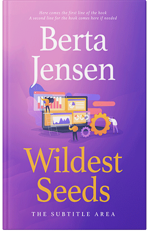 Premade Book Cover Amethyst