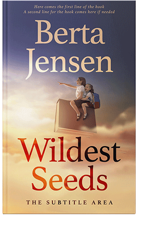 Pre Made Book Cover Martinique