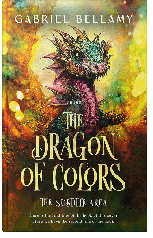 Front view of Premade Fantasy Book Cover - Woodrush