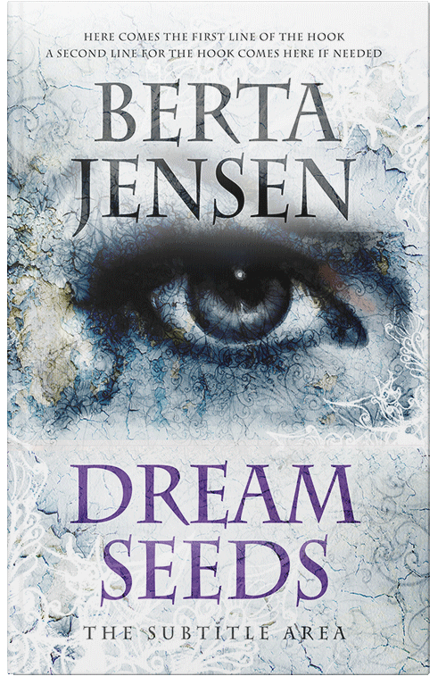 Front view of Premade Horror Book Cover - Ebony Clay