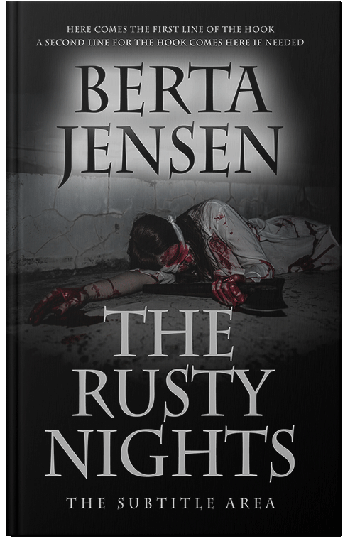 Front view of Premade Horror Book Cover - Nobel