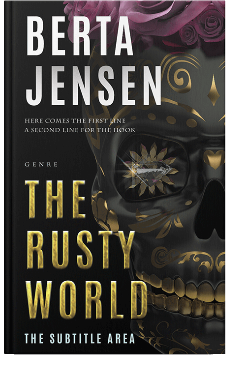 Front view of Cod Gray #26407 - Premade Travel Book Cover