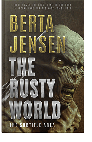 Pre Made Book Cover Bistre