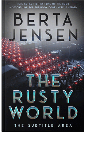 Pre Made Book Cover Dusty Gray