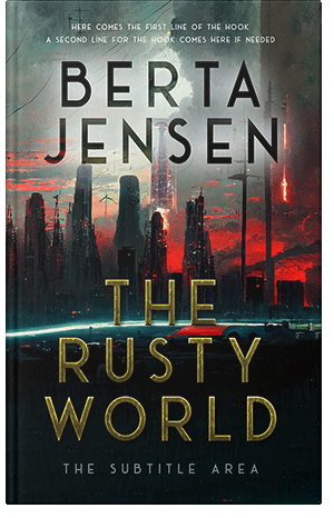 Premade Book Cover Rodeo Dust