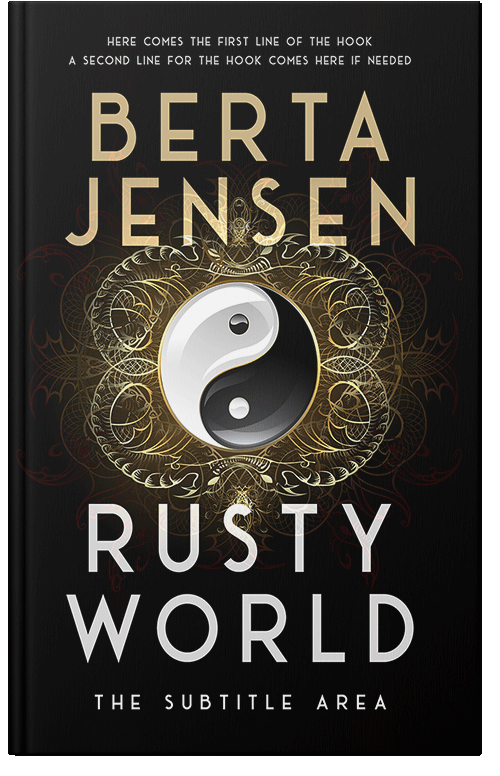 Front view of Premade Fantasy Book Cover - Chino