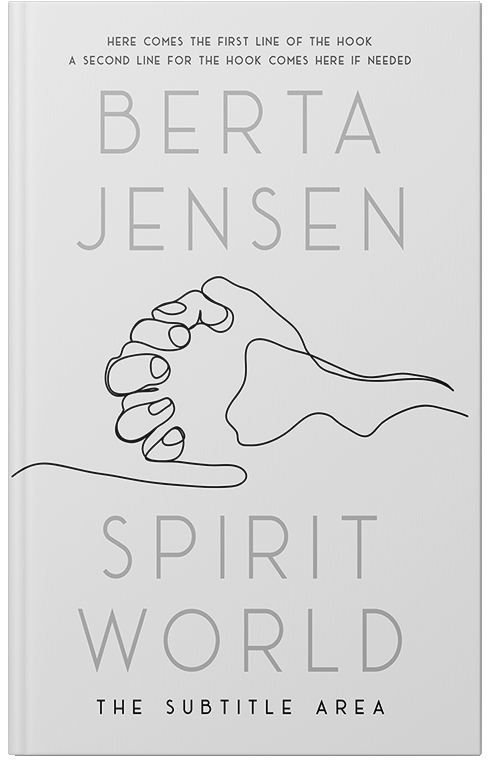 Front view of Premade Religion & Spirituality Book Cover - Mercury