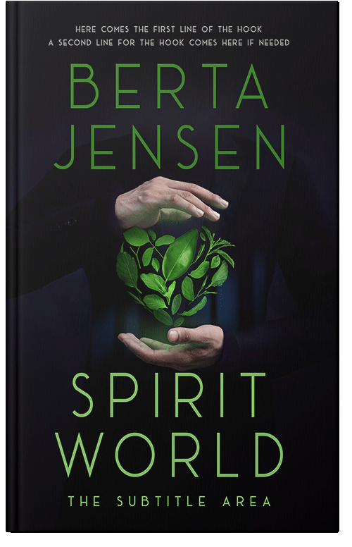 Front view of Premade Environment & Ecology Book Cover - Cinder