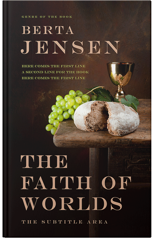 Front view of Premade Religion & Spirituality Book Cover - Sorrell Brown