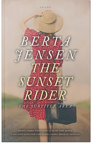 Premade Book Cover Vanilla