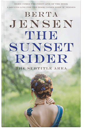 Pre Made Book Cover Moon Mist