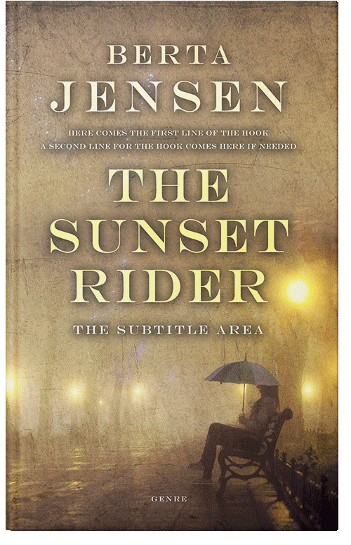 Front view of Premade Romance Book Cover - Barley Corn