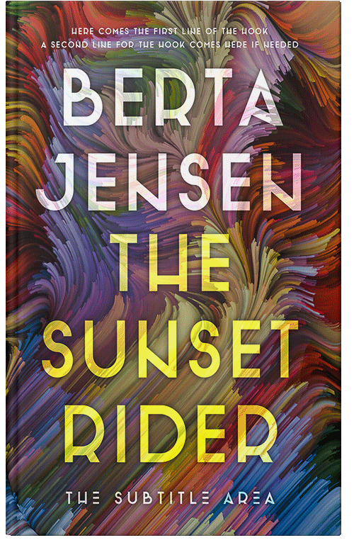 Front view of Premade Surreal Book Cover - Ferra