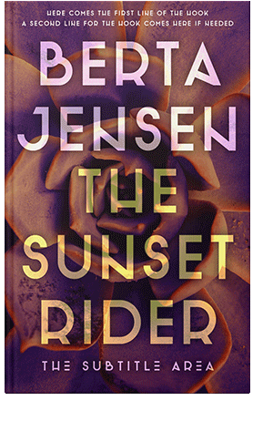 Pre Made Book Cover Wine Berry