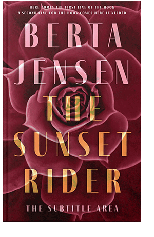 Pre Made Book Cover Dark Tan