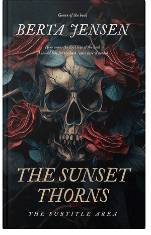 Premade Book Cover Cod Gray