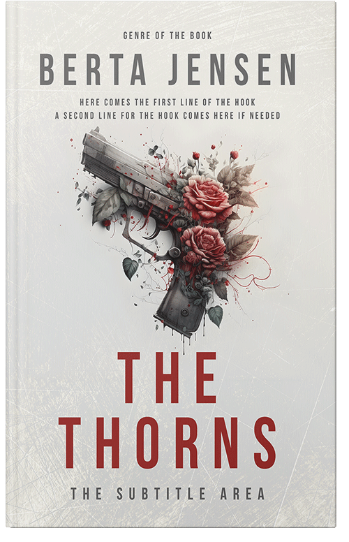 Front view of Premade Mystery & Thriller & Suspense Book Cover - Cararra