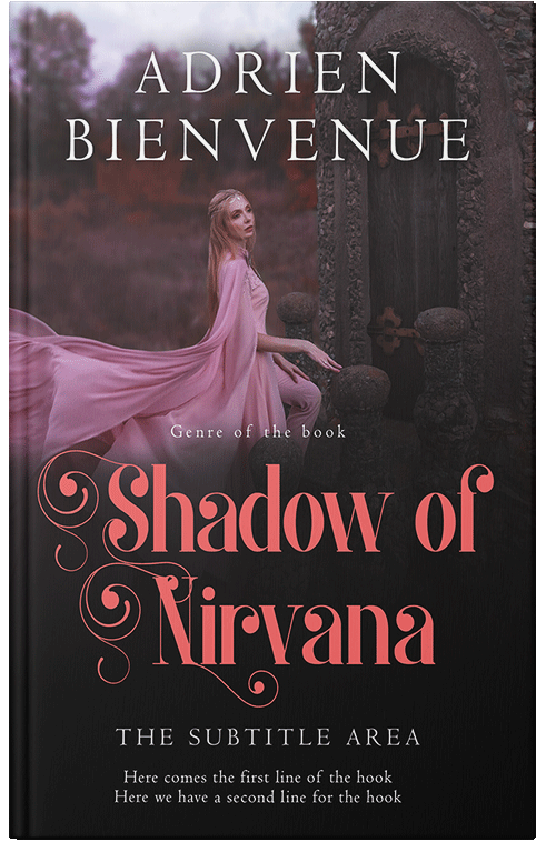 Front view of Premade Fantasy Book Cover - Thunder