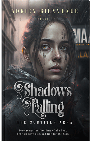 Premade Book Cover Shark
