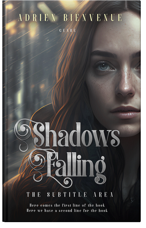 Front view of Premade Teen & Young Adult Book Cover - Thunder