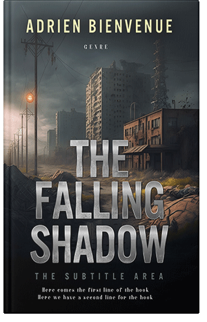 Premade Book Cover Shark