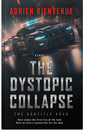 Premade Book Cover Quicksand