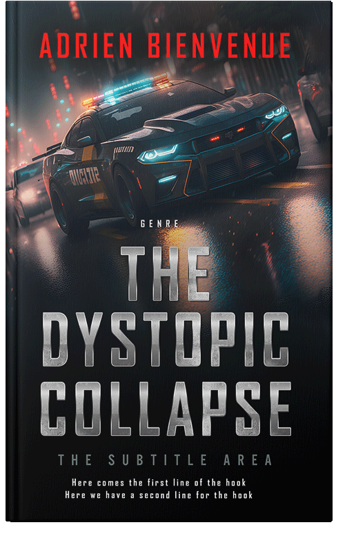 Front view of Premade Mystery & Thriller & Suspense Book Cover - Quicksand