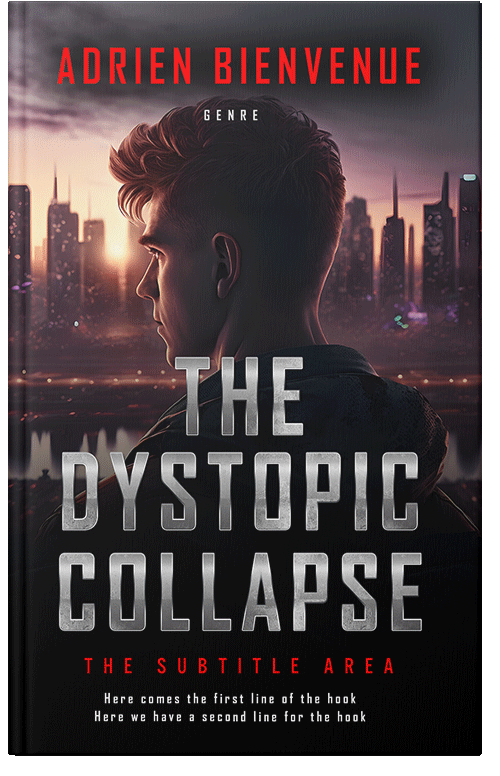 Front view of Premade Teen & Young Adult Book Cover - Eunry