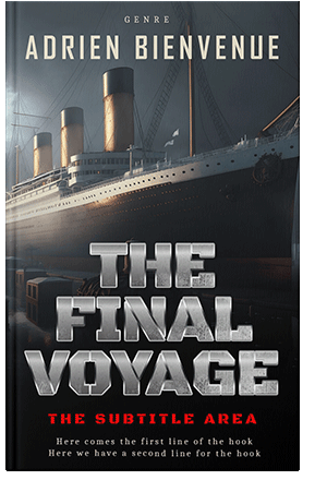 Pre Made Book Cover Shark