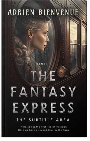 Premade Book Cover Gondola