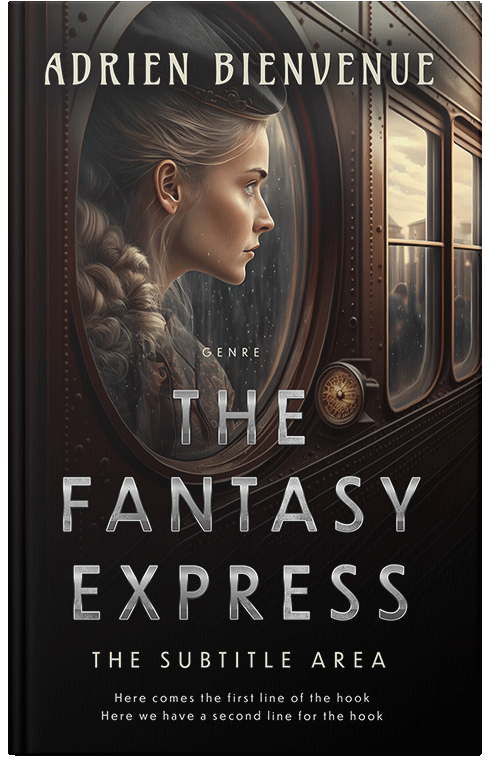 Front view of Premade Mystery & Thriller & Suspense Book Cover - Gondola