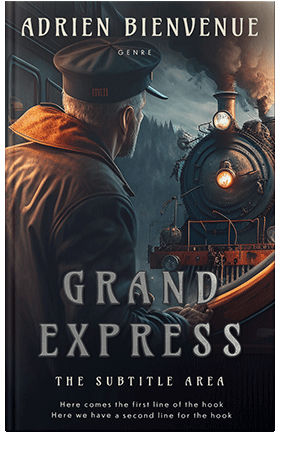 Pre Made Book Cover Cinder