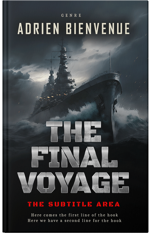 Front view of Premade Historical Book Cover - Woodsmoke