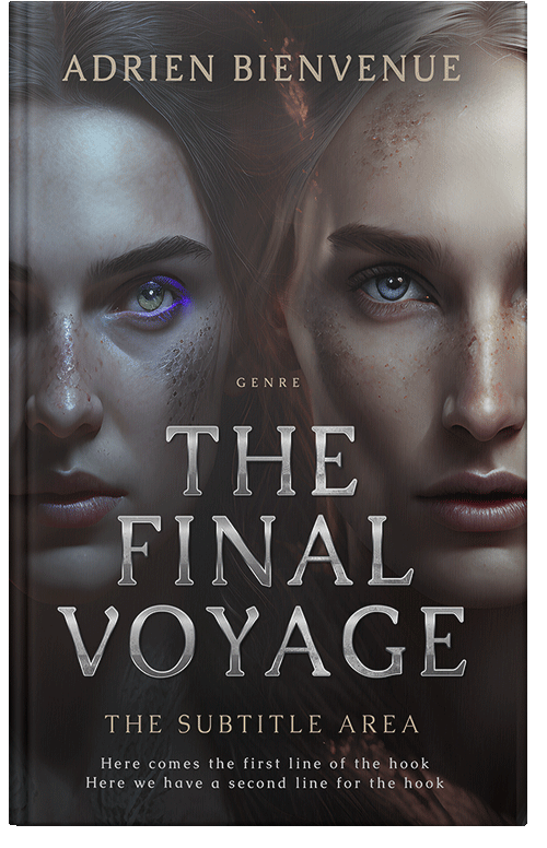 Front view of Premade Fantasy Book Cover - Mine Shaft