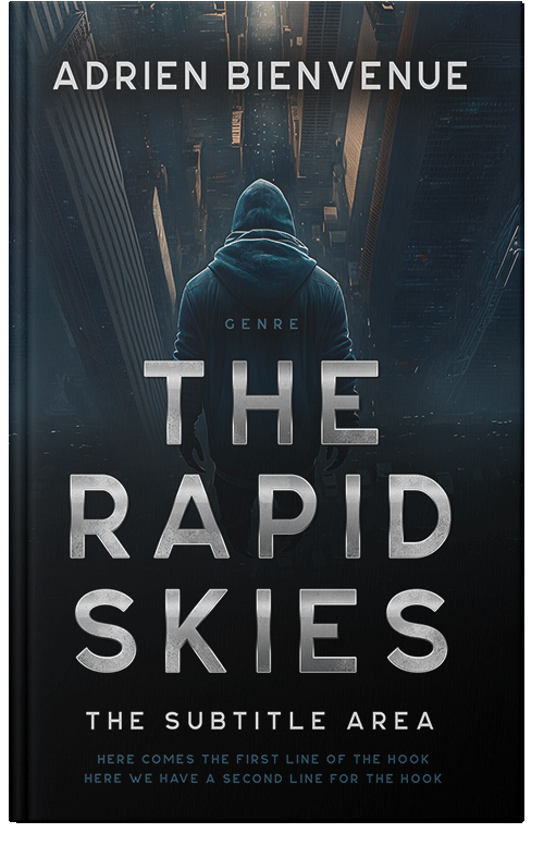 Front view of Premade Mystery & Thriller & Suspense Book Cover - Bunker