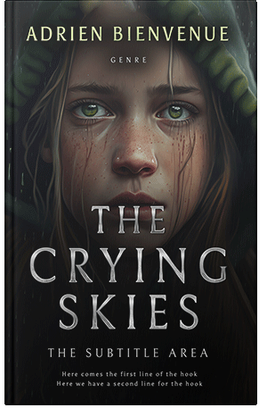 Premade Book Cover Cod Gray