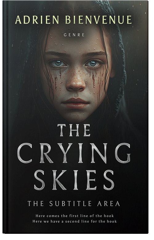 Front view of Premade Teen & Young Adult Book Cover - Heavy Metal