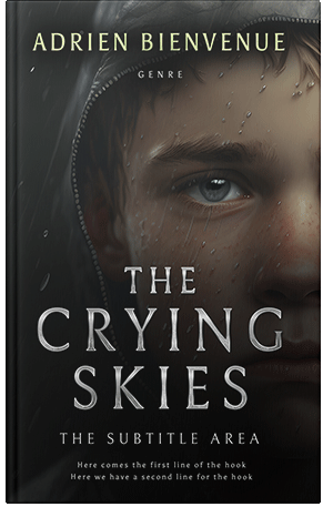 Premade Book Cover Cod Gray