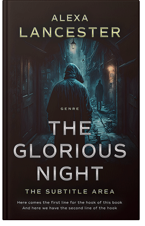 Premade Book Cover Cocoa Brown