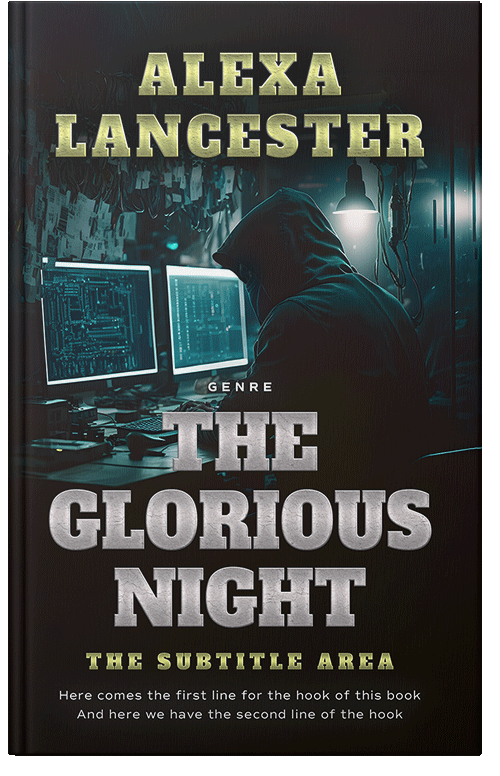 Front view of Premade Mystery & Thriller & Suspense Book Cover - Ash