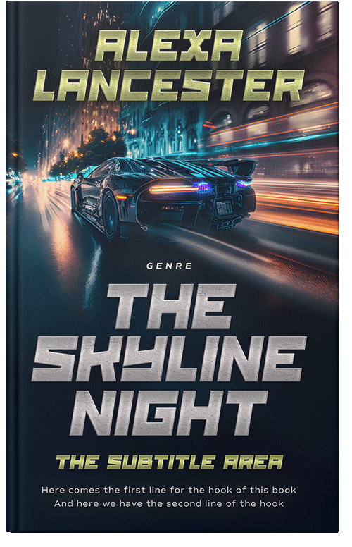 Front view of Premade Mystery & Thriller & Suspense Book Cover - Coral Reef