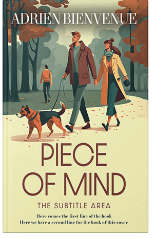 Premade Book Cover Outer Space